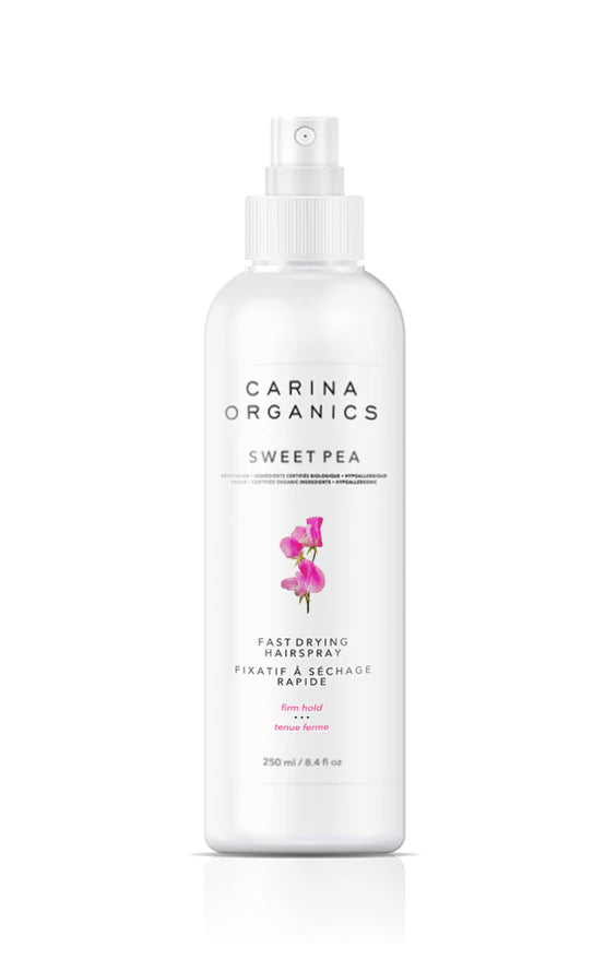 Carina Organics -Sweet Pea- Fast Drying Hairspray