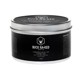 Canadian Glacial Clay Shaving Soap - Buck Naked