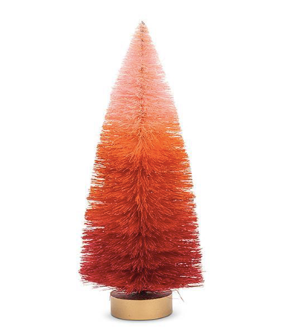 Medium Pink Ombre Brush Tree - Abbott