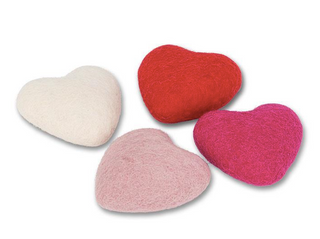 Buy red Puffy Heart Decoration - Abbott