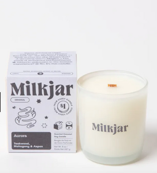 Milk Jar Co — Aurora Candle (Teakwood, Mahogany & Aspen)