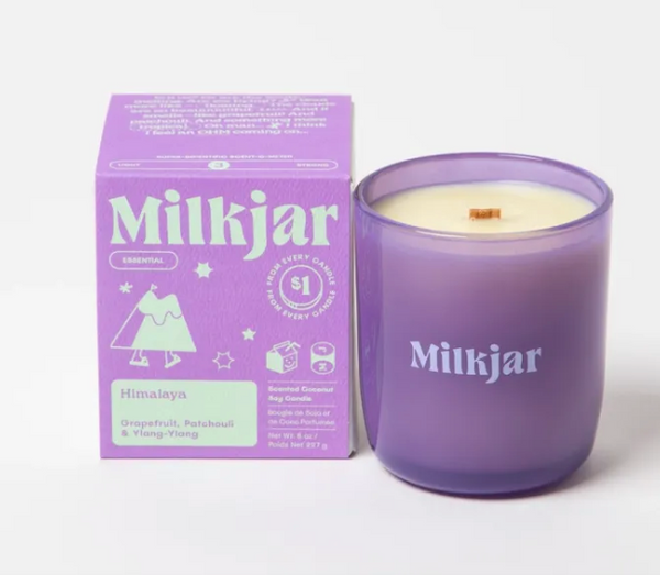 Milk Jar Co — Himalaya Candle (Grapefruit, Patchouli & Ylang Ylang) 8oz