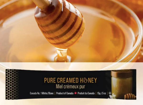 Tu-Bees - 15g Single-Use Mini-Squeeze Honey