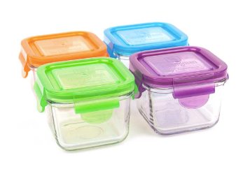 Wean Green, 4 Piece Snack Cube Garden Pack | 7oz