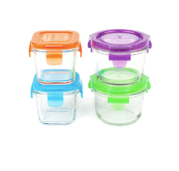 Wean Green, Mixed Glass Storage Set, 4 Pack