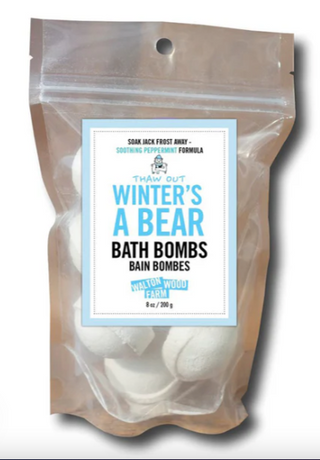 Walton Wood Farm - Winter's a Bear Bath Bombs