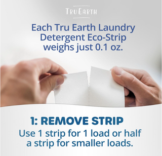 Tru Earth -Platinum Heavy Duty  Laundry Strips - Fresh Linen32 loads)