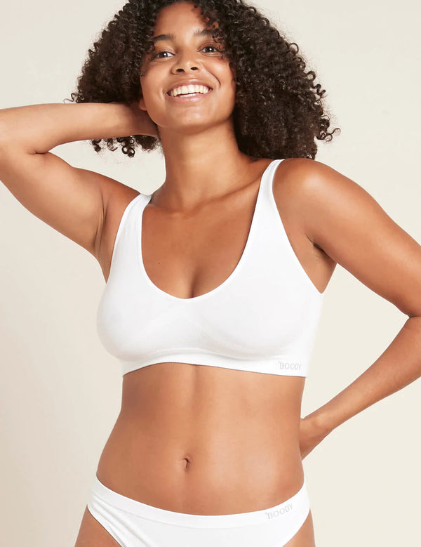 Boody Bamboo Shaper Bra - White - Boody - Natural Collection