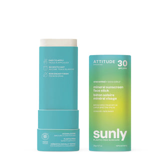 Sunly - Mineral Sunscreen Face Stick  -SPF 30- 20g - Attitude