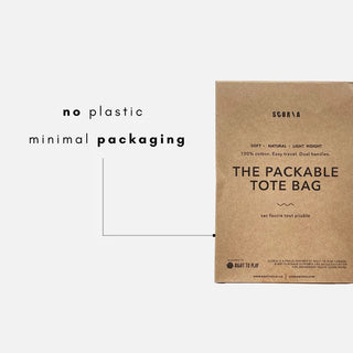Scoria - Packable Tote Bag - Black