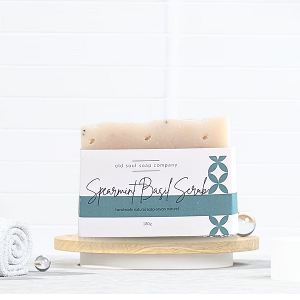 Old Soul Soap Company - Spearmint Basil Scrub