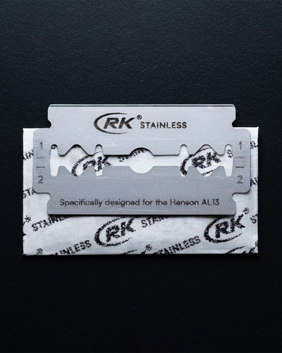 RK Shaving Stainless DE Razor Blades - 100pk
