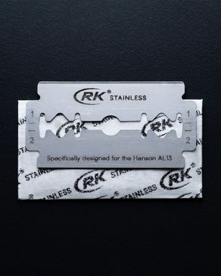 RK Shaving Stainless DE Razor Blades - 100pk