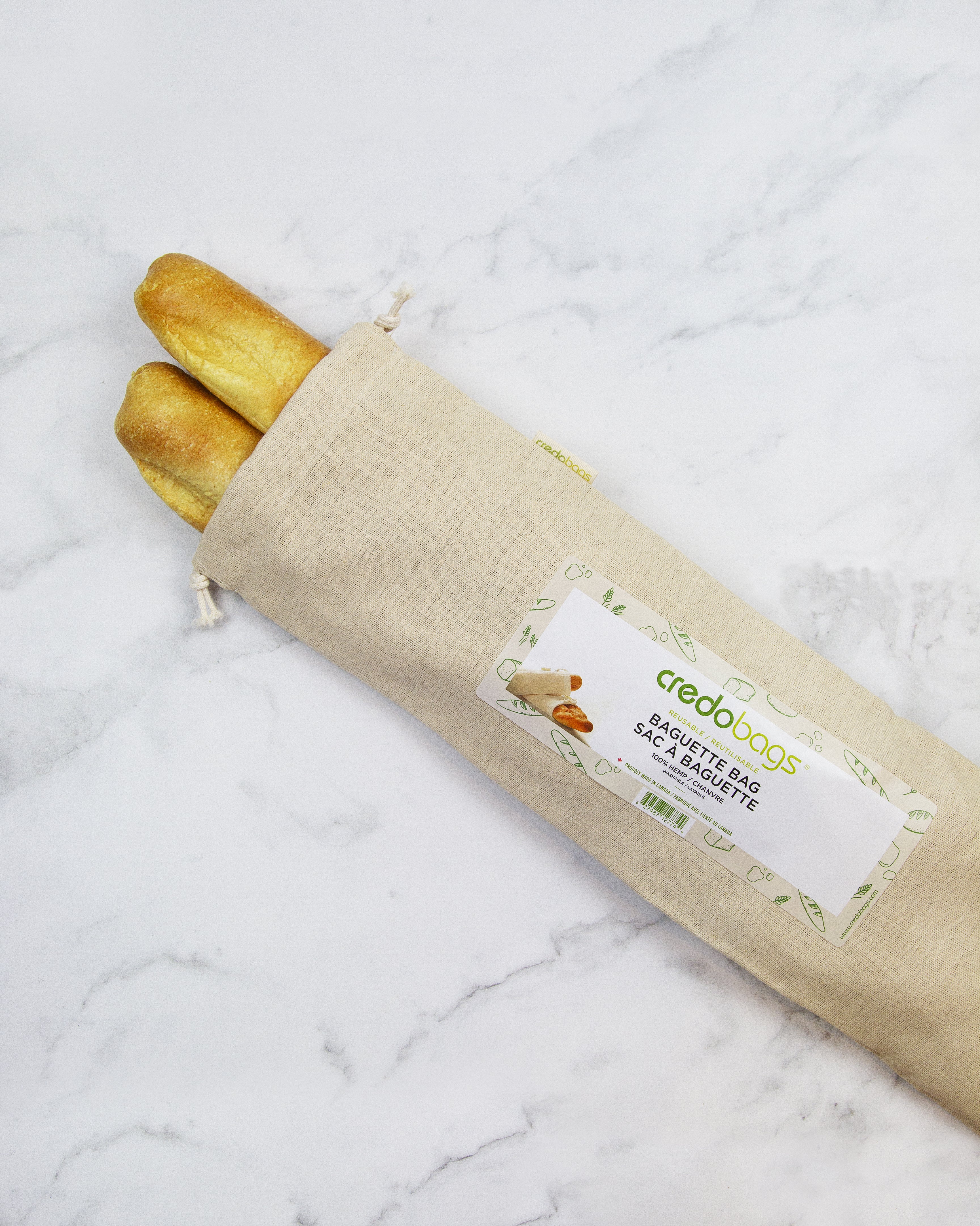 Reusable Hemp Bread Bag - Eco-Friendly, Washable & Made in Canada | All ...