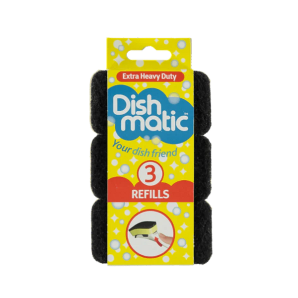 Copy of Dishmatic — Dish Wand Refills (3pk) Extra Heavy Duty