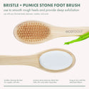 Ecotools - Bristle & Pumice Foot Brush