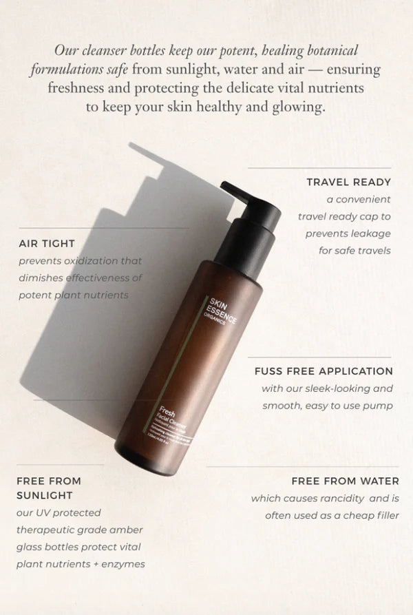 SKIN ESSENCE Organics, FRESH Facial Cleanser, 120ml