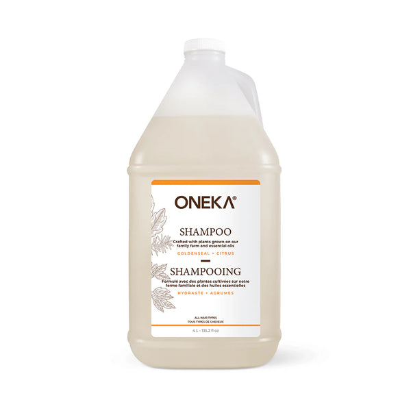 ONEKA Canada - Goldenseal & Citrus Organic Shampoo - Refill JAR