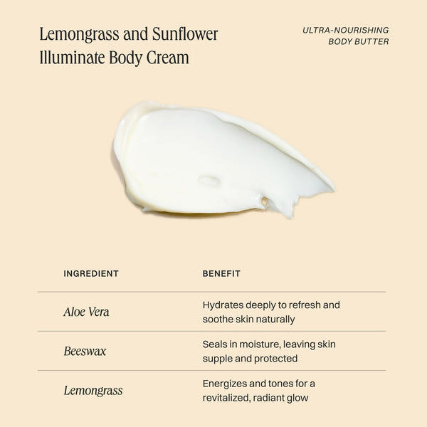 Wildcraft - Illuminate Body Cream - Lemongrass and Sunflower - 240ml