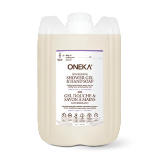 ONEKA - Angelica & Lavender Shower Gel and Hand Soap - Refill JAR