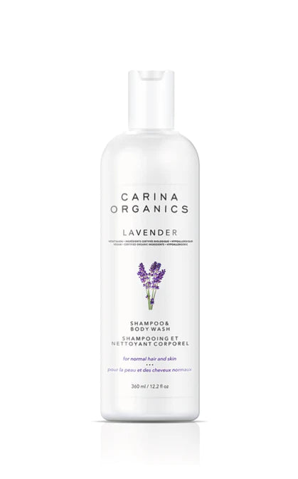 Carina Organics — Lavender Shampoo & Body Wash (360ml)