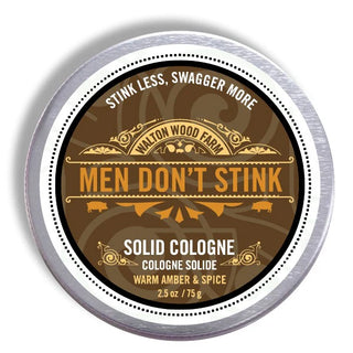 Walton Wood Farm - Men Don't Stink - Solid Cologne - 2.5 oz