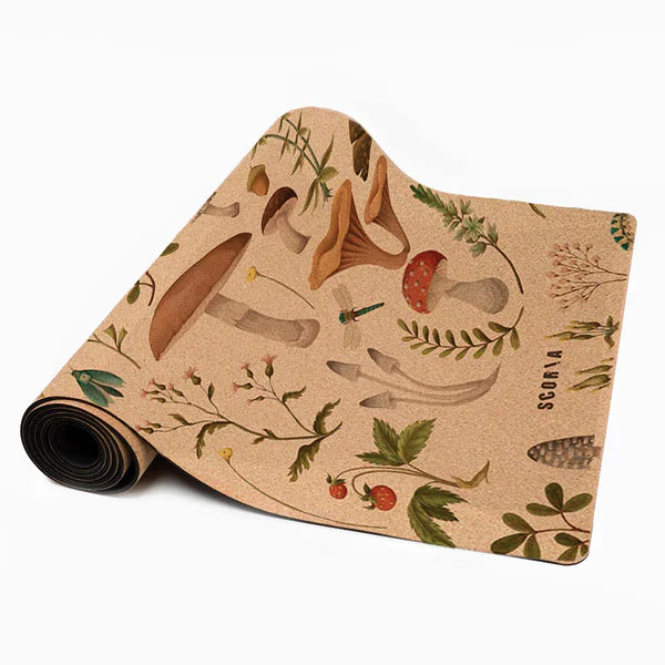 Scoria MYCO FOREST Cork Yoga Mat | 4.5MM