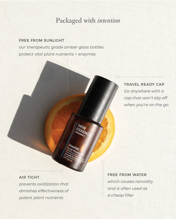 SKIN ESSENCE Organics, NOURISH Facial Moisturizer - 30ml