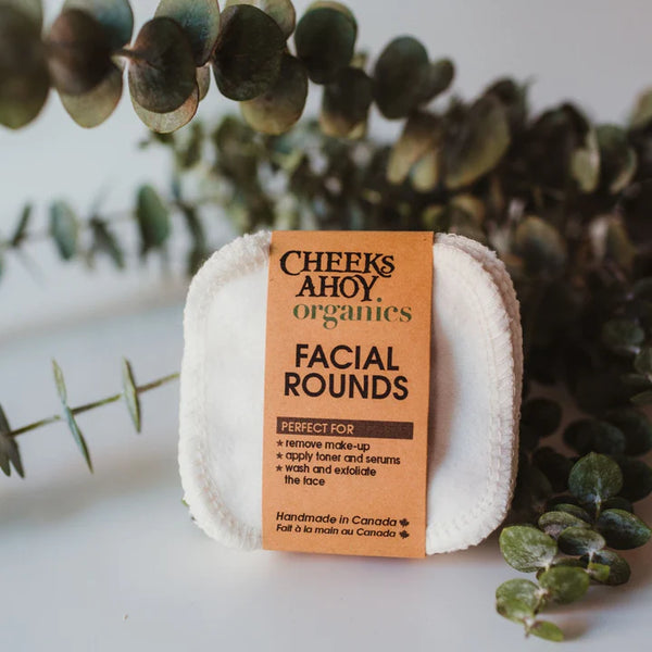 Cheeks Ahoy — Cotton Facial Rounds (12-Pack)