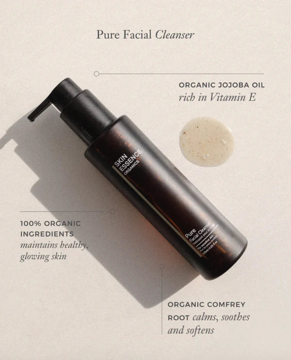 SKIN ESSENCE Organics, PURE Gentle Facial Cleanser, 120ml
