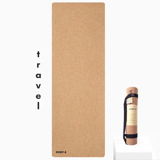 Scoria Standard Essential TRAVEL Cork Yoga Mats | 2MM