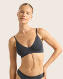BOODY - Triangle Bamboo Bralette - Storm
