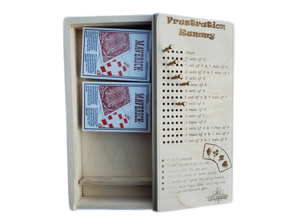 Toy Maker of Lunenburg -  Frustration Rummy - Wooden Board Game