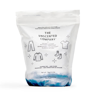 Laundry Whitener + Brightener  - 1kg -The Unscented Company