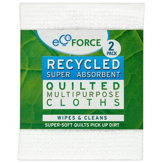 Eco Force — Super-Absorbent Multipurpose Cloths (2-Pack)