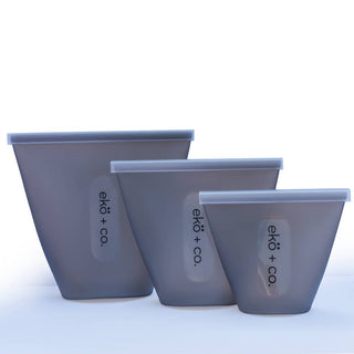 EcoFreax - reusable silicone food storage container (3 cups)