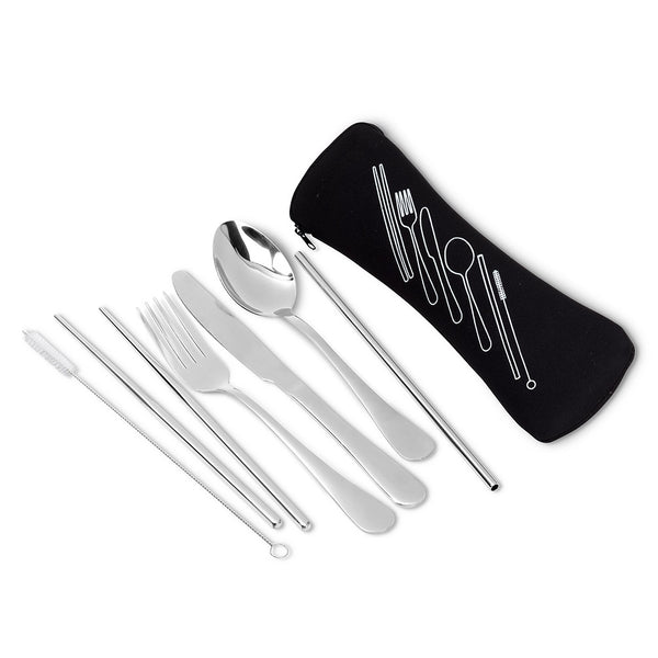 7 Piece Cutlery Set in Scuba Case