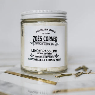 Zoe's Corner - Body Butter - Lemongrass Lime - Zoe"s