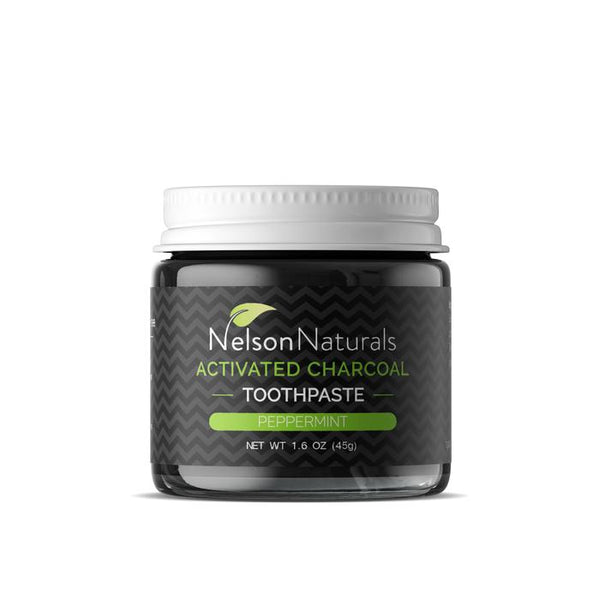 Nelson Naturals — Activated Charcoal Whitening Toothpaste