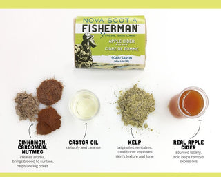 Nova Scotia — Fisherman Cider & Cinnamon Soap Bar
