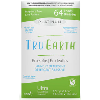 Tru Earth - Platinum Laundry Strips (64 loads) 2 Varieties