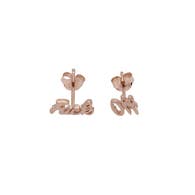 Buy rose-gold The Fuck Off Stud Earring Sets -bstrd