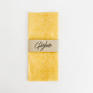 Goldilocks Beeswax Wraps — Honeycomb (Single, Medium)
