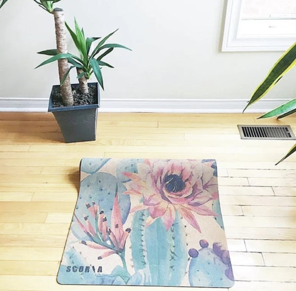 Scoria Botanicals Cork Yoga Mat | 4.5MM