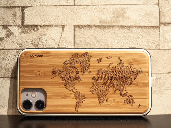 GOWOOD IPHONE 12 CASE - WORLD