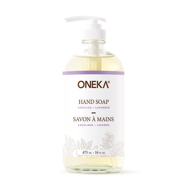 ONEKA — Angelica & Lavender Hand Soap-16oz