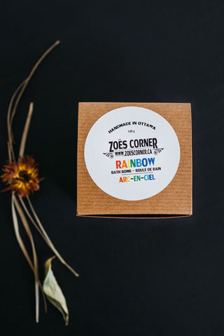 Zoe's Corner - Bath Bomb-Rainbow