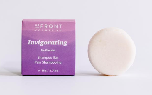 UpFRONT Cosmetics Shampoo Bar - Invigorating/Fine Hair
