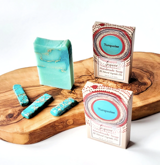 Turquoise Mini Soap - Sequoia