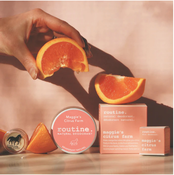 Maggie's Citrus Farm Deodorant Pot 58g - Routine